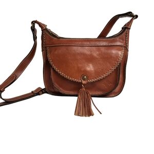 PATRICIA NASH CAMILA DOUBLE ZIP CROSSBODY BAG